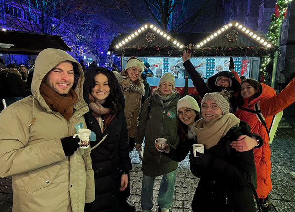 mesakumo auf dem Weihnachtsmarkt in Ulm